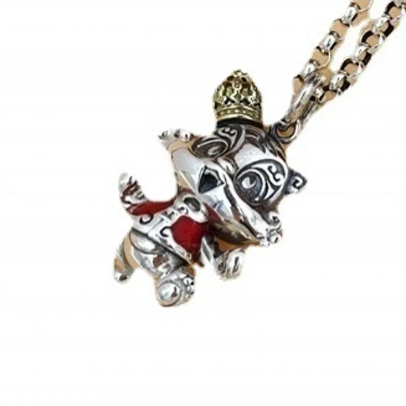 Новый Ретро кулон BOCAI из стерлингового серебра S925 пробы роскошный крутой