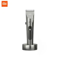 2020 new xiaomi riwa hair clipper personal electric trimmer rechargeable strong power steel cutter head with led screen washable