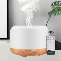 air humidifier essential oil diffuser 300ml 500ml ultrasonic cool mist maker fogger humidifier led lamp aroma diffuser electric