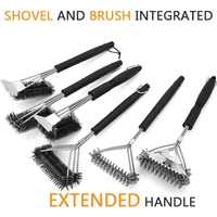 barbecue grill bbq brush clean tool grill accessories stainless steel bristles non stick cleaning brushes barbecue accessories