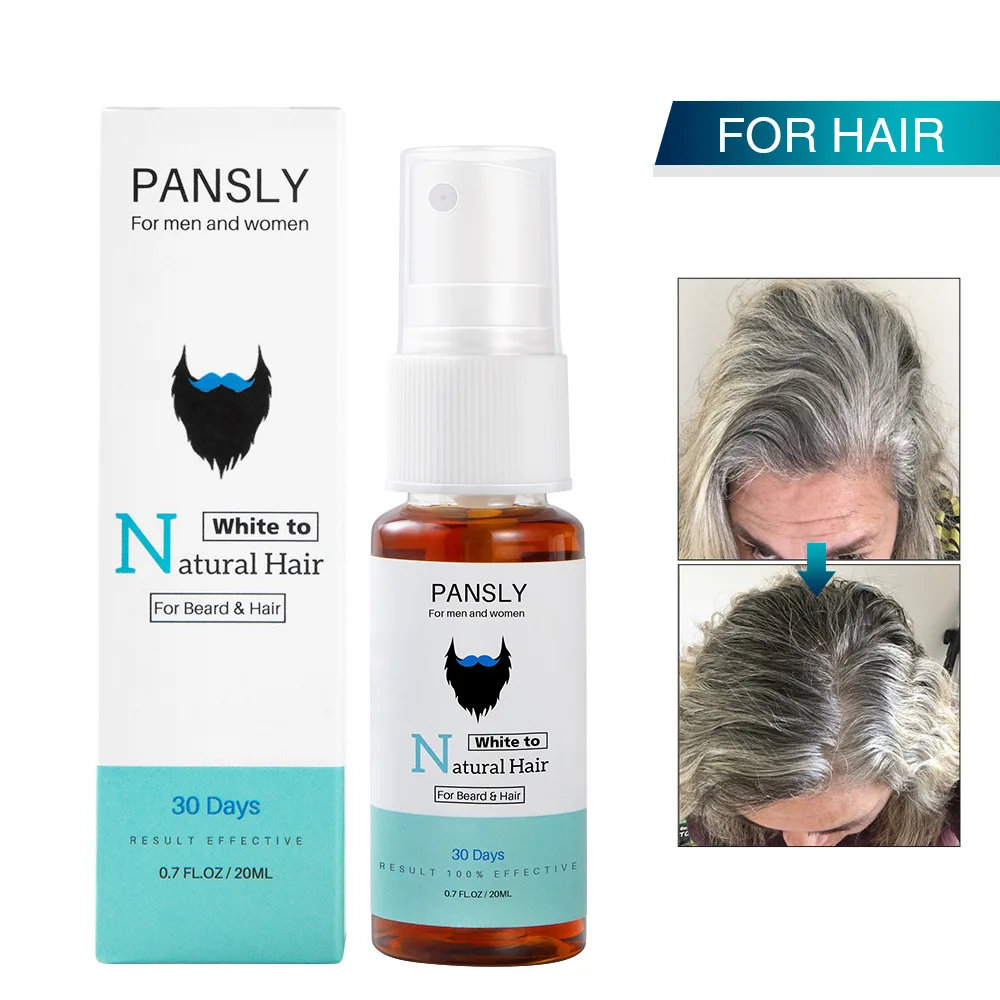 Spray , Grey White Hair Recover , Hair Care Serum Treatment Conditioners Tonic