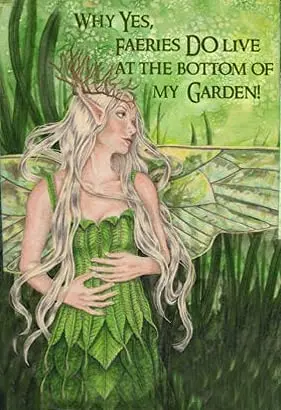 

Tin Sign Fairy in The Garden tin Sign Vintage tin Sign Metal Sign tin Sign Retro Nostalgic Style, 8x12inch