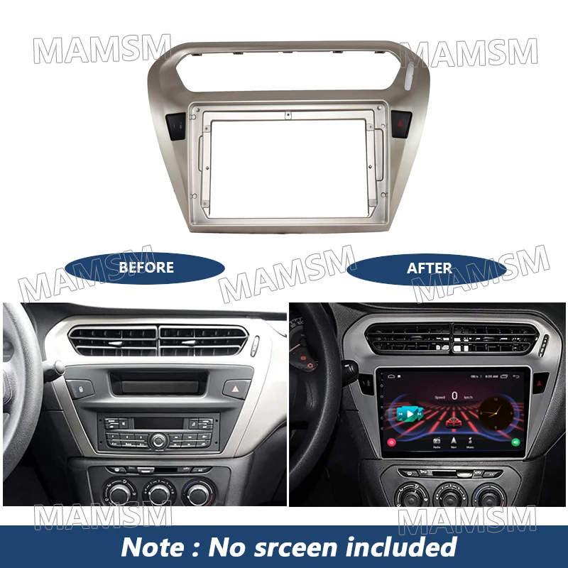 Рама для Peugeot 301 Citroen C-Elysee 2014-2018 2 Din