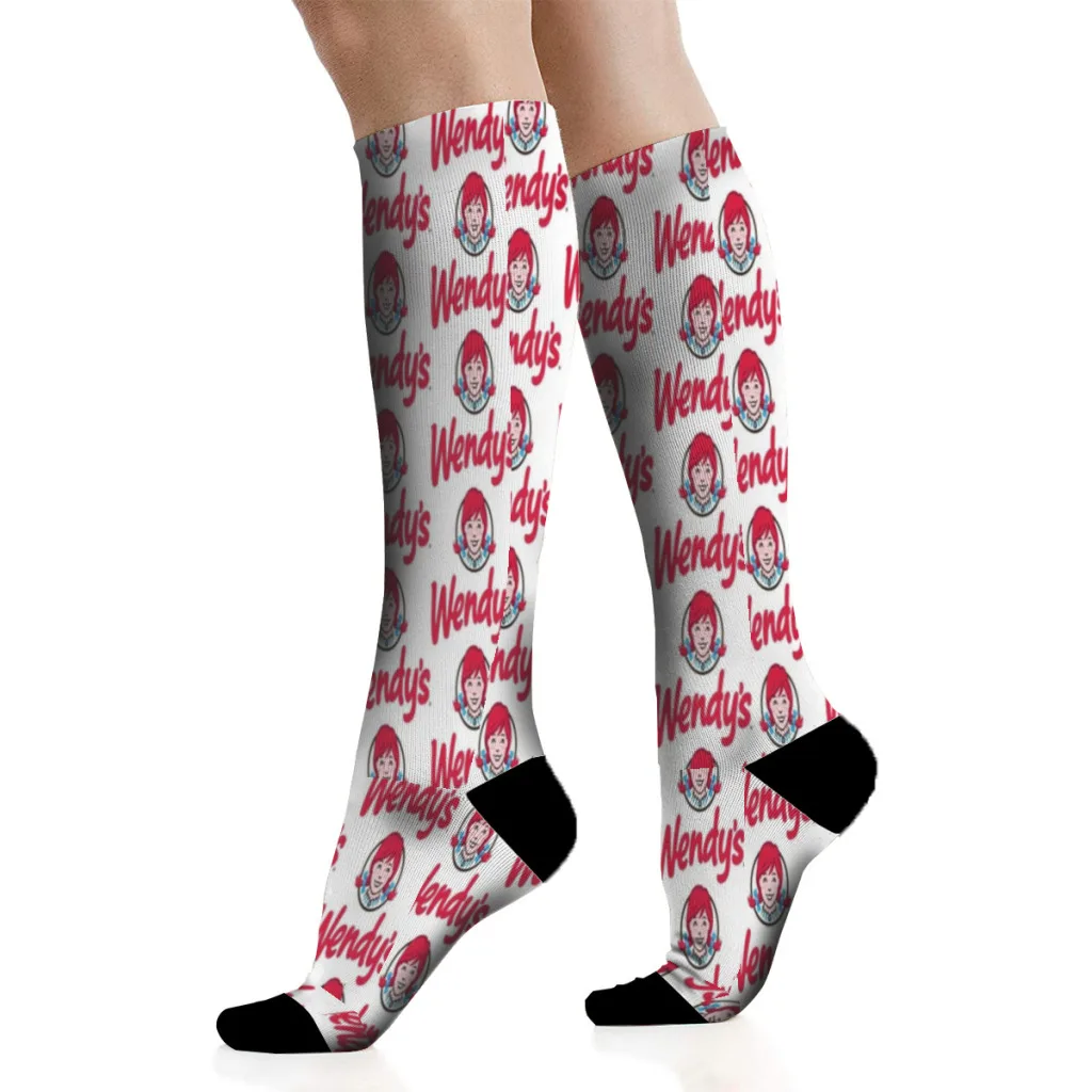 Wendy's Men'S Socks Gift For Men and Women Teens Socks Cycling Soccer Running Socks For Men
