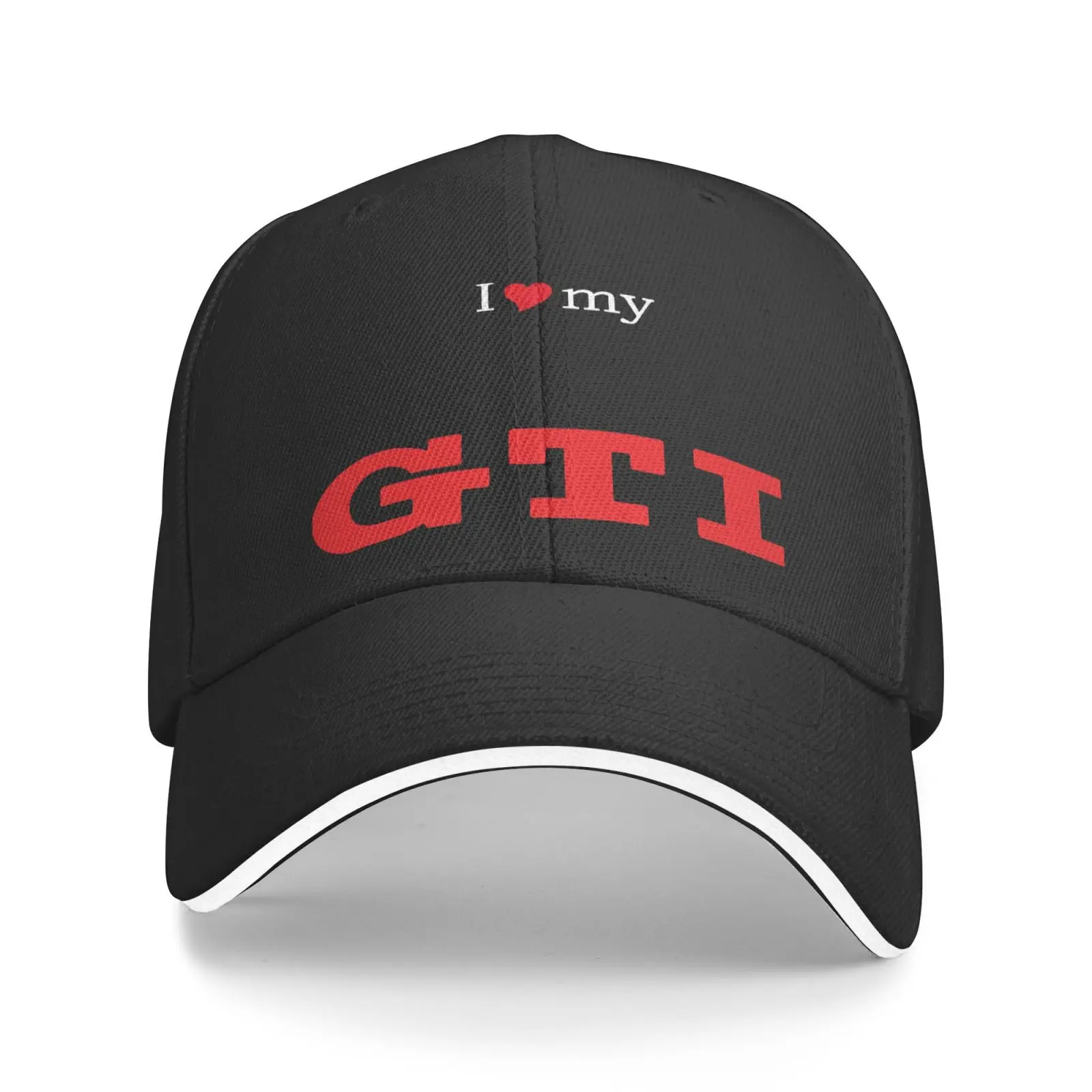 

Персонализированная Кепка для гольфа Gti, Мужская кепка, ковбойские шапки, атласная Кепка, кепки, кепки для женщин и мужчин, мужская кепка, бей...