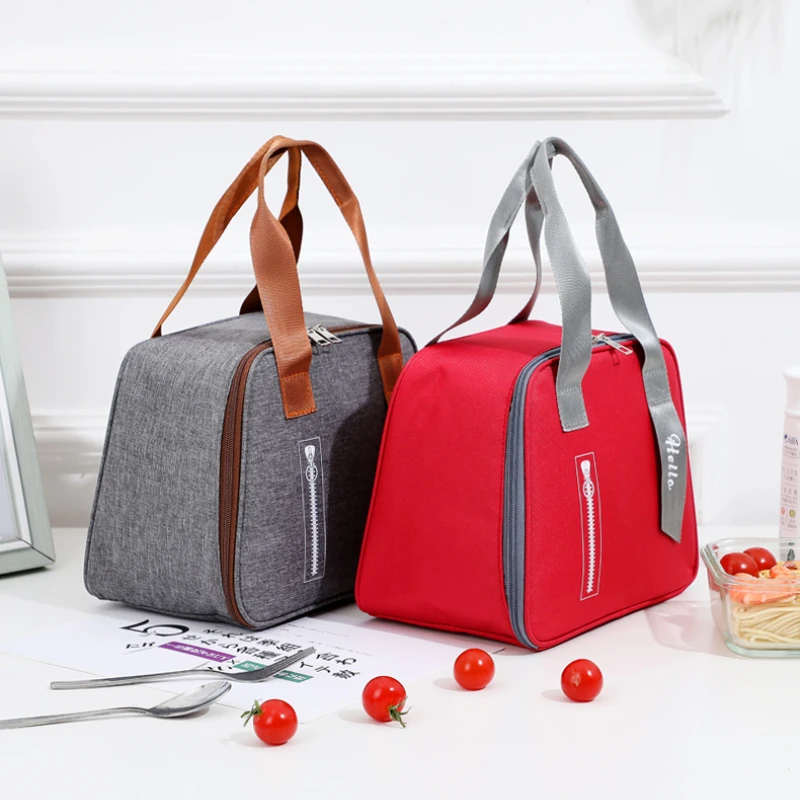 

New Portable Lunch Bag Food Thermal Box Durable Waterproof Office Cooler Lunchbox Organizer Insulated Case Students Lunch Bag