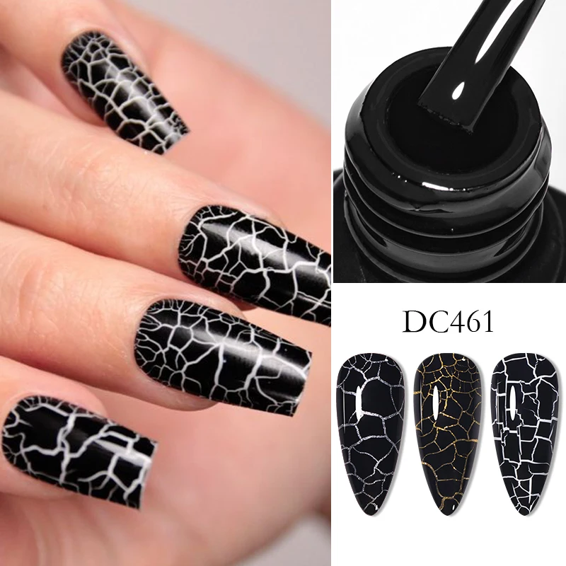 Mtssii 7 мл Crackle Gel Nail Polish Cracking Lacquer Быстросохнущий лак для дизайна ногтей