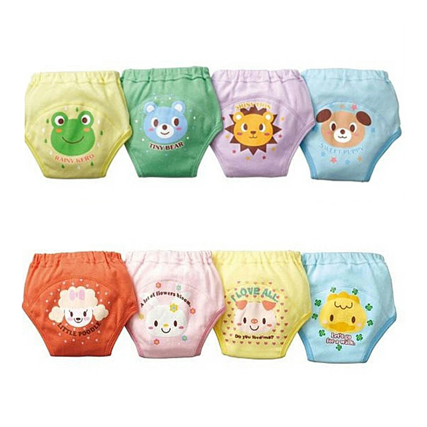 

X Cute 4 Layer Baby Girls Boys Waterproof Sweatpants Reusable