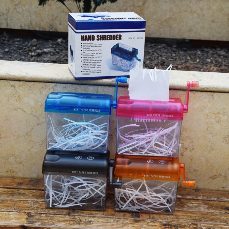 Ручной Мини-измельчитель бумаги A6 машина для резки офисных документов эсминеров