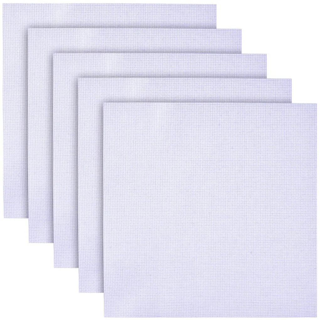 

Ткань для вышивки крестиком 14CT, 25CT, 32CT, хлопковая ткань для вышивки «сделай сам», сетчатая ткань для вышивки, холщовые простыни для рукоделия, 49-49 см