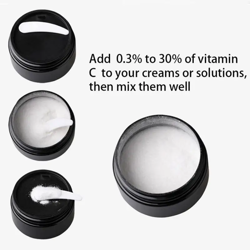 

Порошок с L-аскорбиновой кислотой и витамином C, сыворотка с витамином C, антивозрастной, антиоксидантный, Осветляющий тон кожи, макияж для лица, уход TSLM1