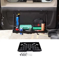 for 2005 2009 hummer h3 aluminum alloy car styling car tailgate multifunctional foldable shelf rack car modification accessories
