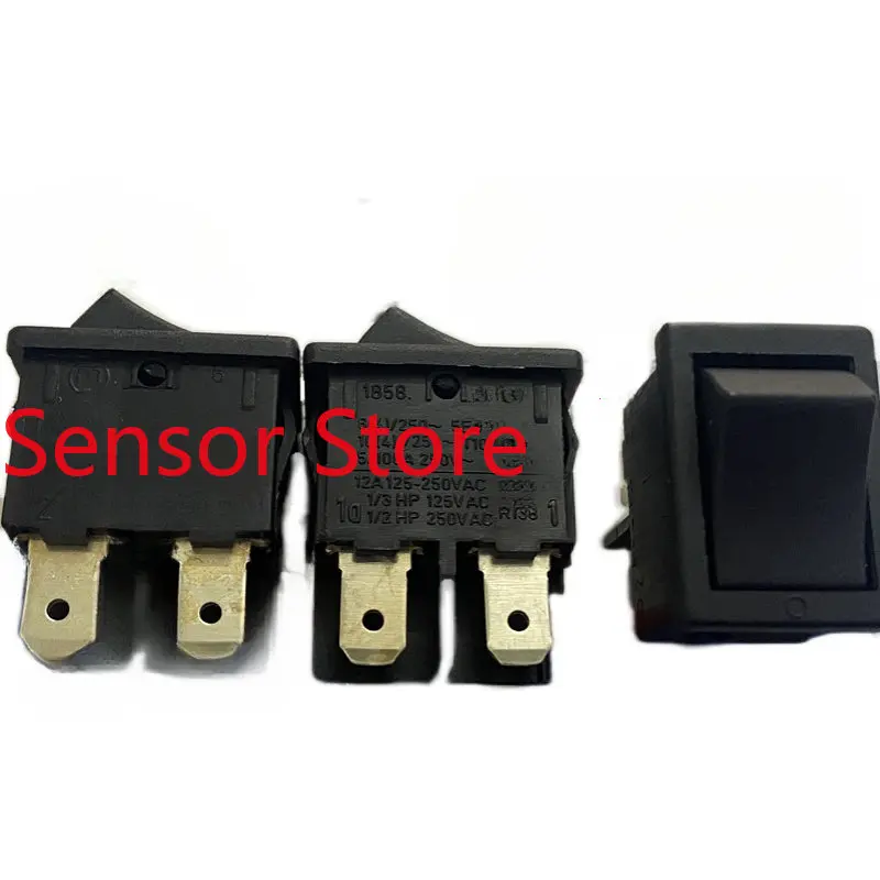 

10PCS 1858 Ship Type Switch 4-pin 2-speed 10A With Baffle 13 * 19