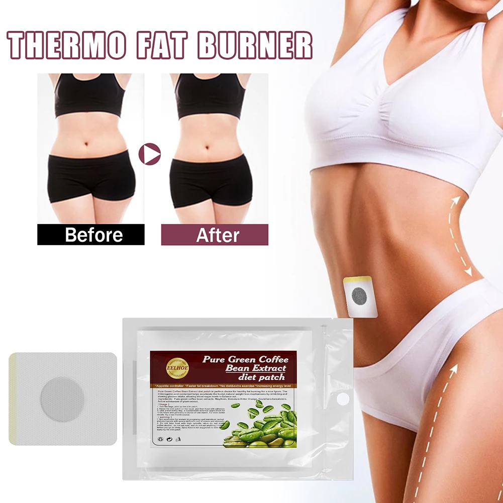 

50 шт., пластыри для похудения, живота и талии