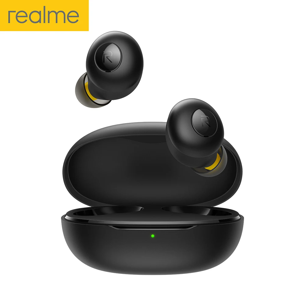 

Original realme Buds Q TWS Wireless Headphones In-ear Earphones Touch Control 20 Hours Battery Bluetooth 5.0 IP5 Water resistant