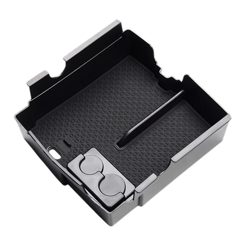 

Car Central Armrest Box Storage for JEEP Wrangler JL 2018-2020 Sport Interior Accessories Box Coin Storage BLACK