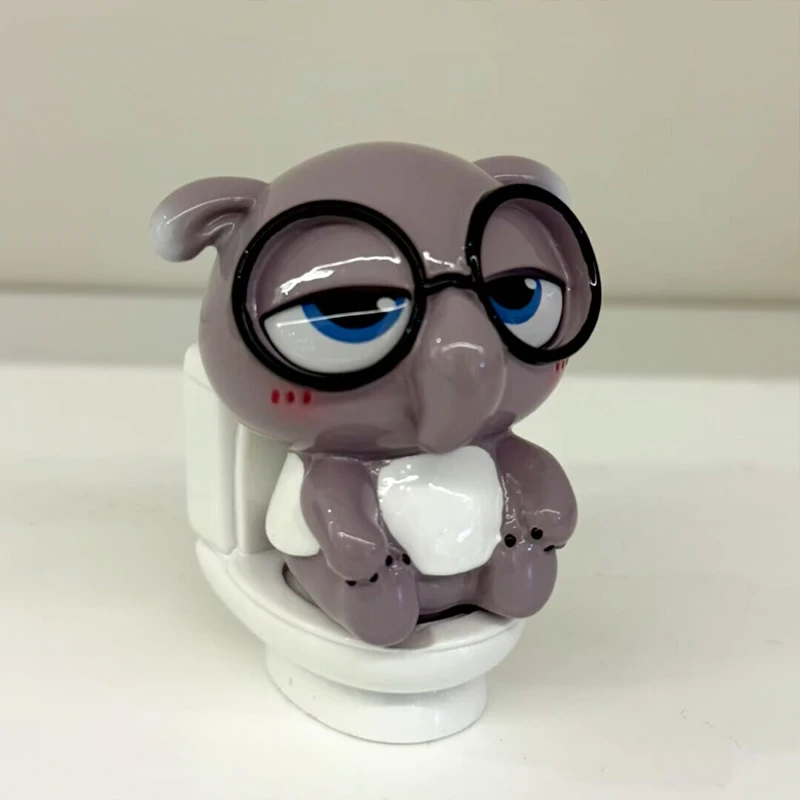 Коллекционная фигурка Tapus Little Mood Yimo Malayan Tapir Blind Box: милый эмодзи-талисман, модная игрушка-подарок для женщин, украшение для рабочего стола и автомобиля (art.: 3920dbe56a861) - 3920dbe56a861