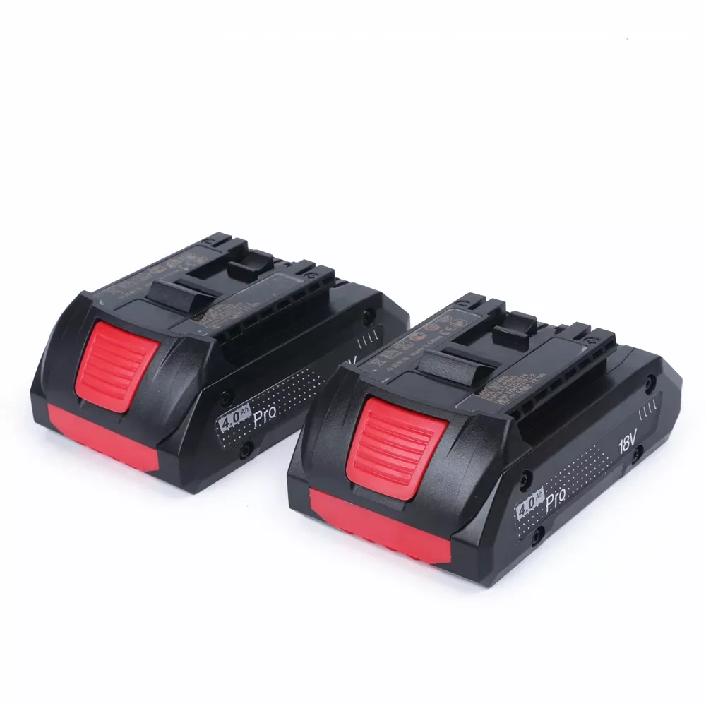 

NEW2023 Two Packs 18V 4.0Ah Lithium-Ion Battery for Procore 1600A016GB for Bosch 18 Volt MAX Cordless Power Tool Drills, Free Sh