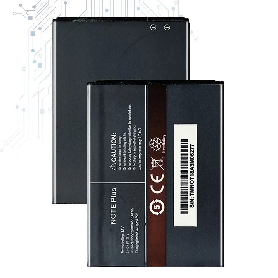

2800mAh Replacement Battery for CUBOT Note PLus NotePLus Mobile Phone