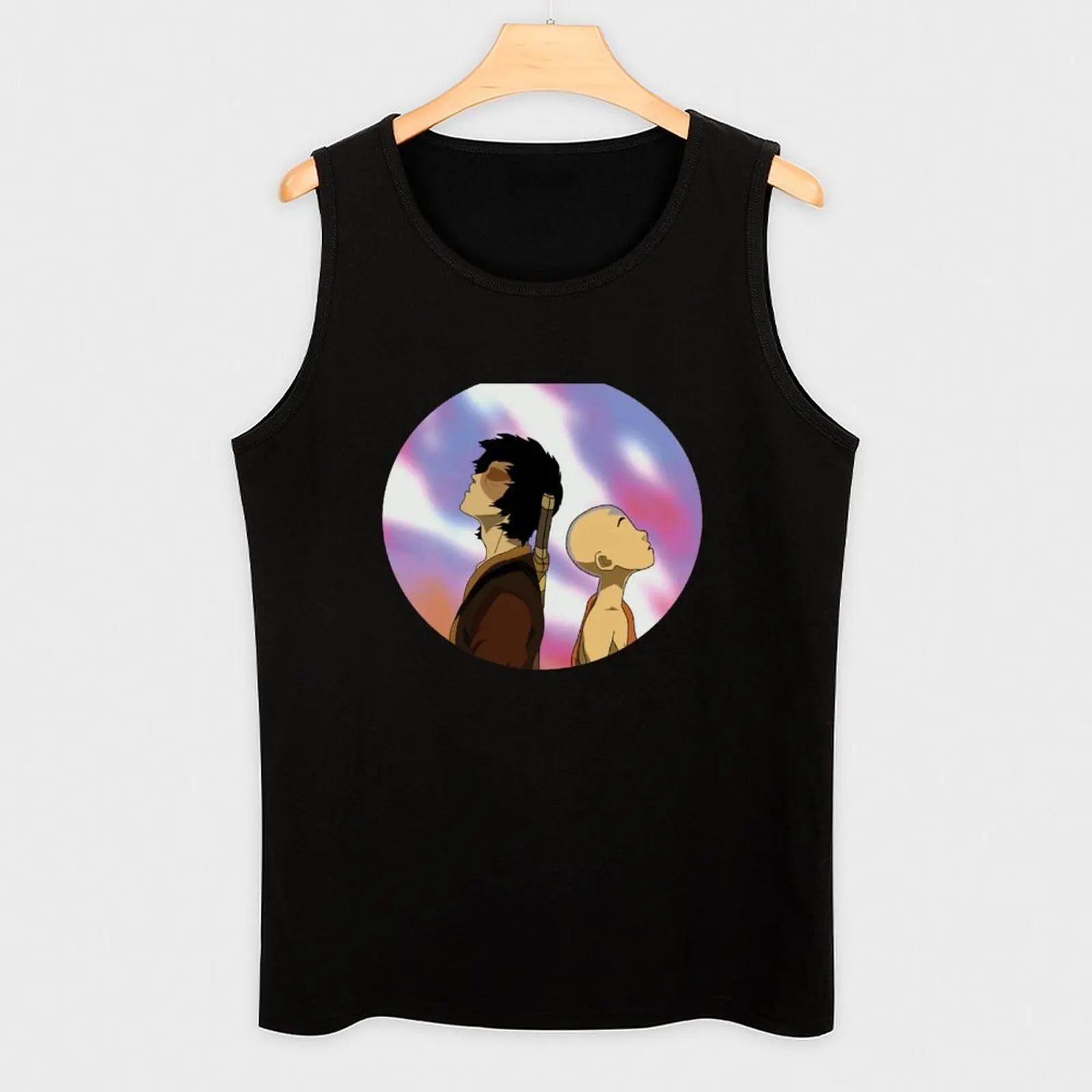 Майка Zuko and Aang для танца дракона Мужская футболка тренажерного зала спортзала