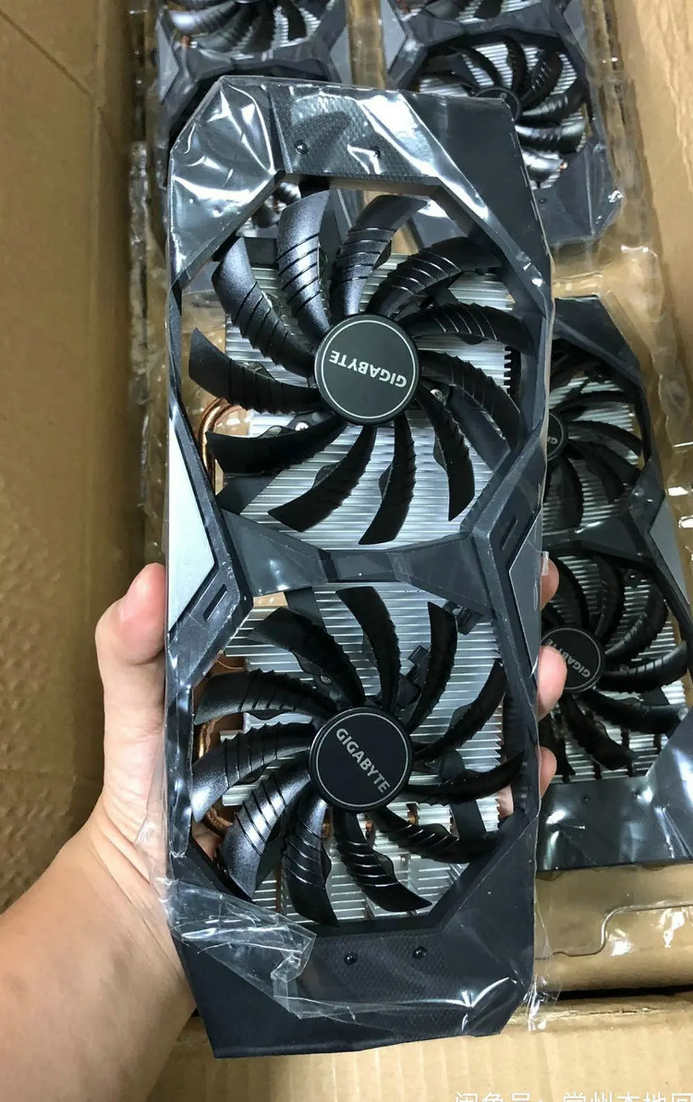 Новый оригинальный кулер радиатора для видеокарты Gigabyte GTX1650 Gaming OC