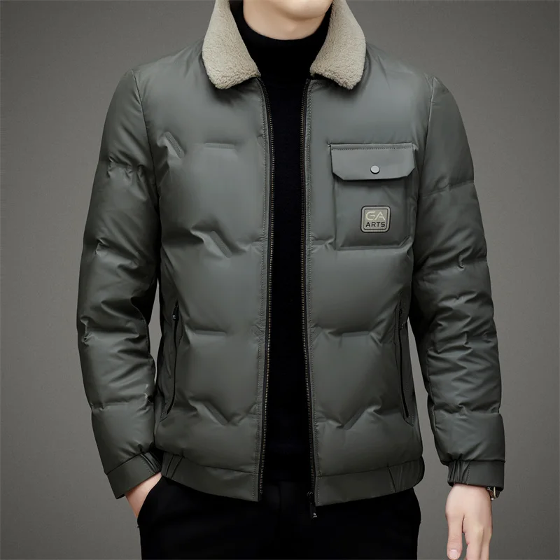 Luxury Puffer Jacket Men Autumn Winter Coats Mens Parkas Jackets Doudoune Homme Chaquetas De Invierno Para Hombre Men's Clothing