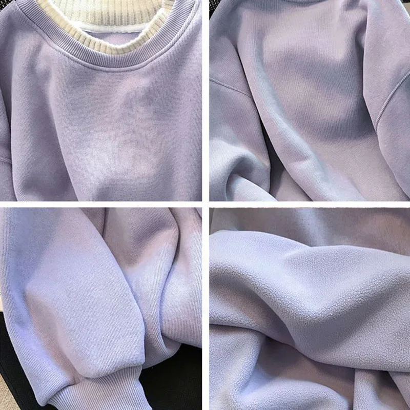 Hdspq женский зимний искусственный пуловер из двух предметов повседневный теплый