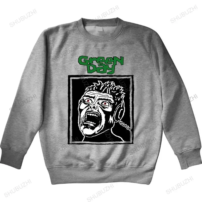 autumn winter sweatshirt men cool teenage hoody Green Day Scream Licensed Band Merch hoodies homme brand hoodie casual tops
