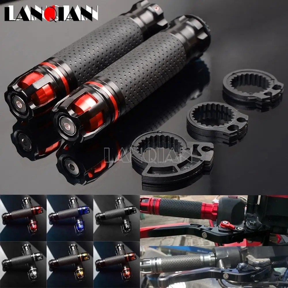 

7/8" Motorcycle Handle Grips Handle Bar Grips For Honda CBF600 SA CBR600F Hornet 250 cb400 CB599 CB600 HORNET CB919 CBR 600