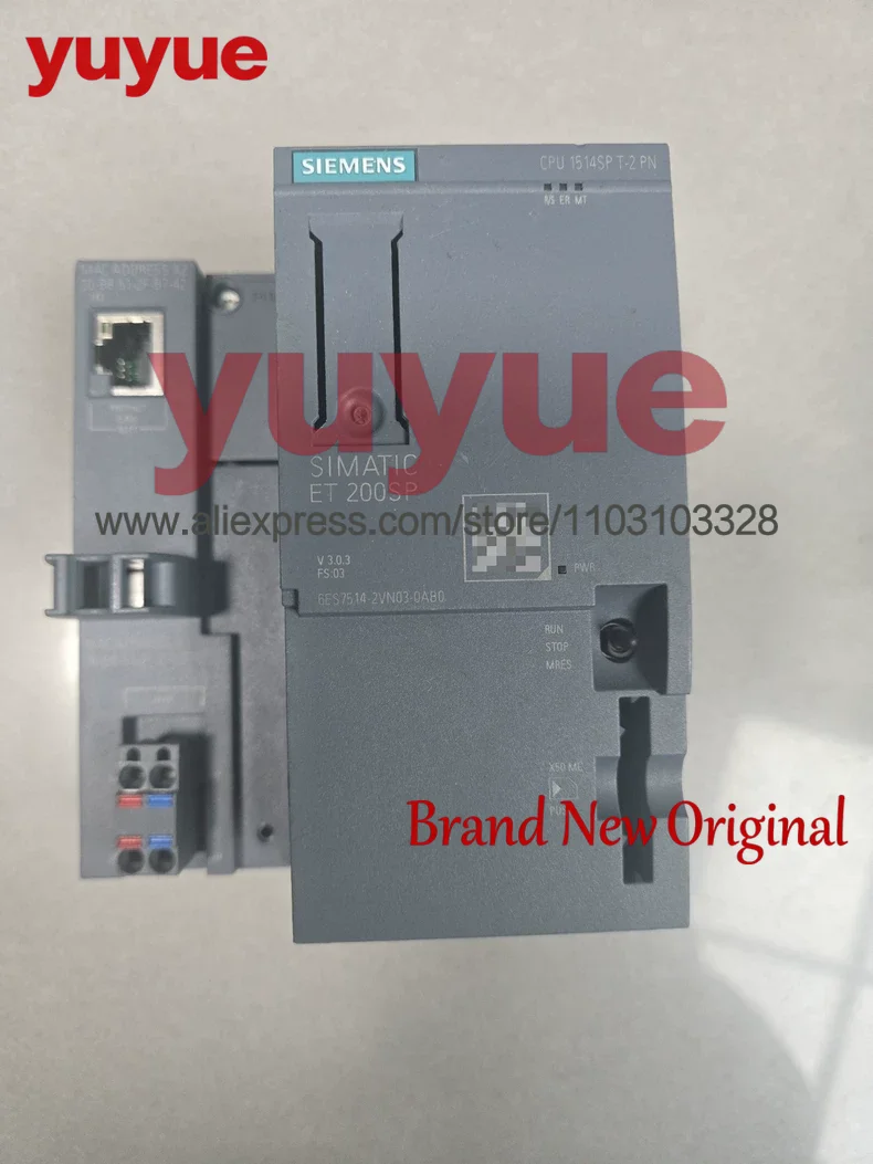 Фото Новый оригинальный модуль DP, PLC CPU 1514SP T-2 PN для ET 200SP, 6ES75142VN030AB0, распределенный тип. №2
