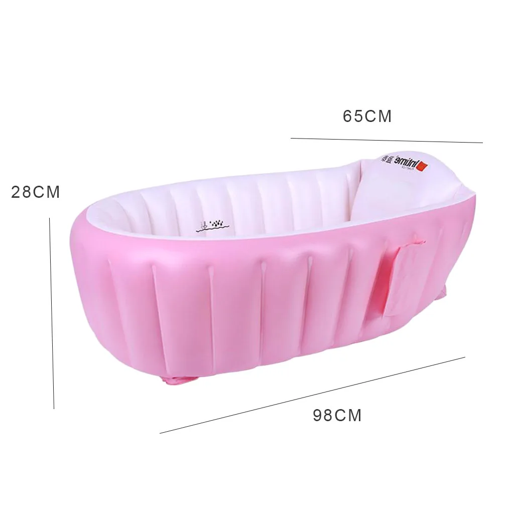 

Baby Inflatable Bathtub Portable Infant Toddler Bathing Tub Non Slip Travel Mini Swimming Pool Foldable Shower Basin