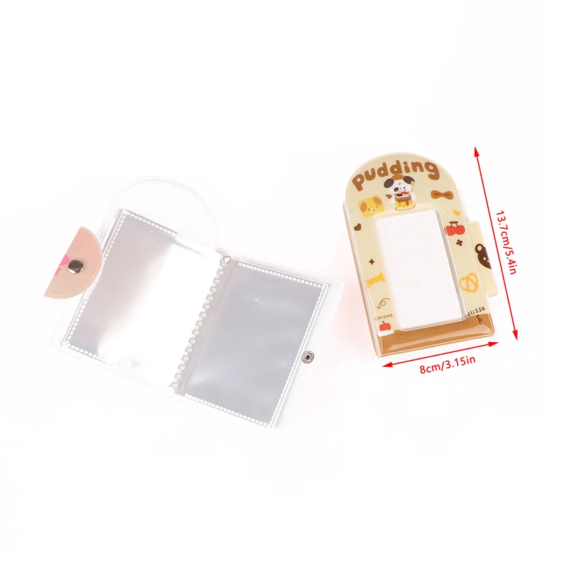 Милый фотоальбом Y2K 3-дюймовый держатель для фотокарт Idol коллекционные карты Idols