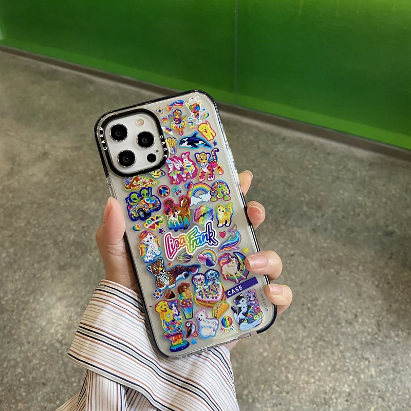 Cute Cartoon Animal Family Aliens Phone Case For iphone 12 13 Mini 11 Pro XS Max XR SE 2020 7 8 Plus X Clear Silicone Soft Cover
