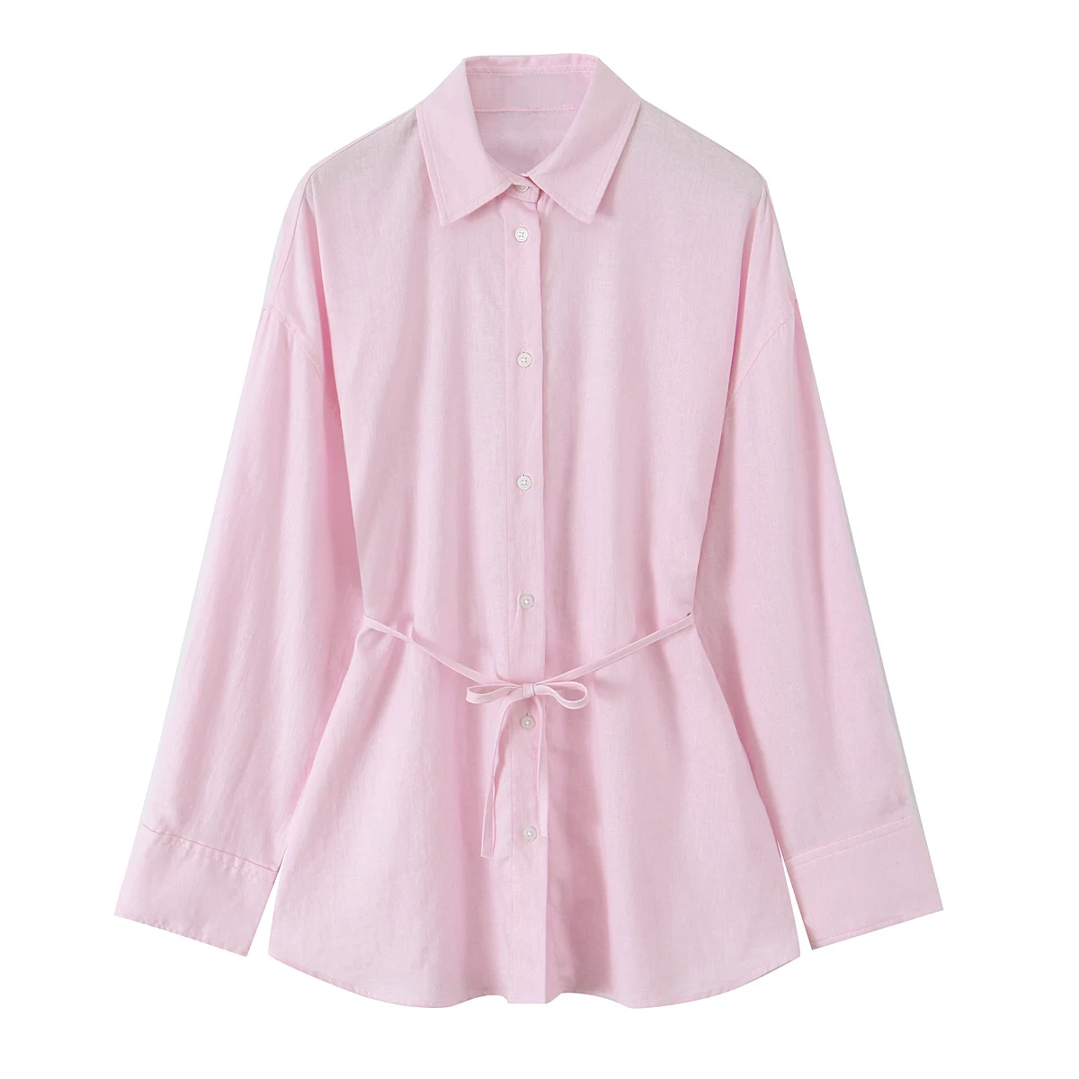 Женская льняная рубашка Taop&ampZa