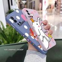 elephant fox fun phone case for oneplus 9r 9rt 9 8t 8 7 7t pro 5g liquid silicone cover