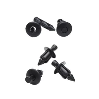 102030pcs 6mm fastener clips push retainer pin rivet for honda motorcycle plastic rivet fairing clips accessories parts