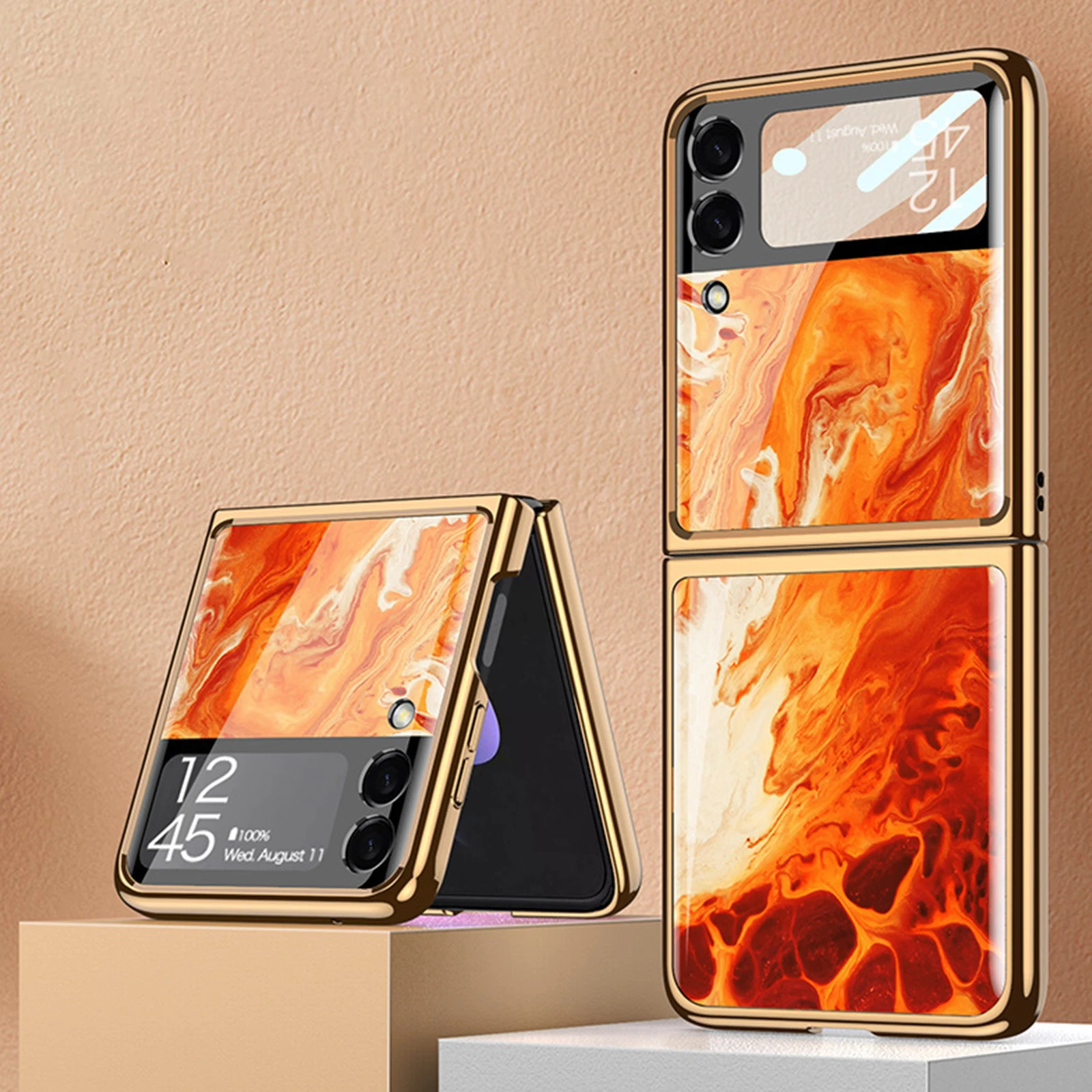 

Чехол-книжка из закаленного стекла для Samsung Galaxy Z 3