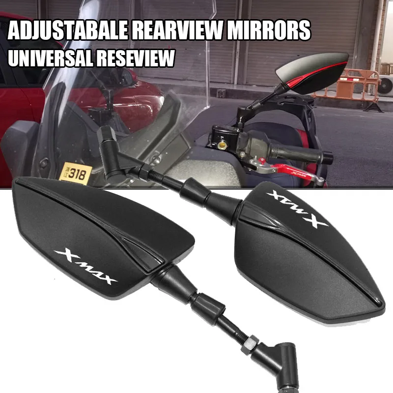 

For YAMAHA XMAX300 XMAX400 XMAX X-MAX 125 250 300 400 Motorcycle Side Mirror rearview Mirrors