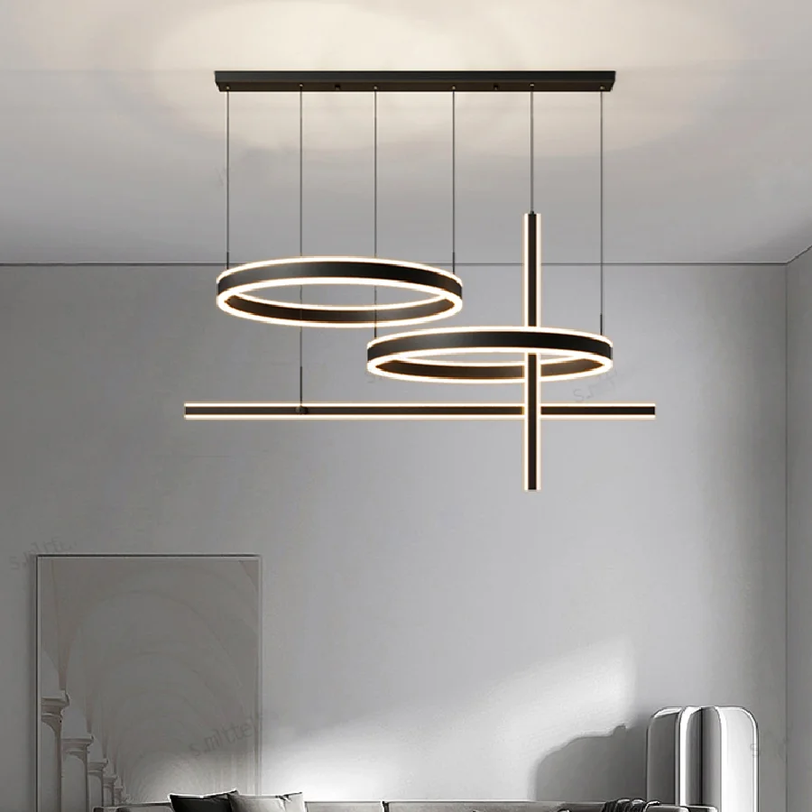 

Nordic home decor rings dining room Pendant lamp lights indoor lighting Ceiling lamp hanging light fixture lamps for living room