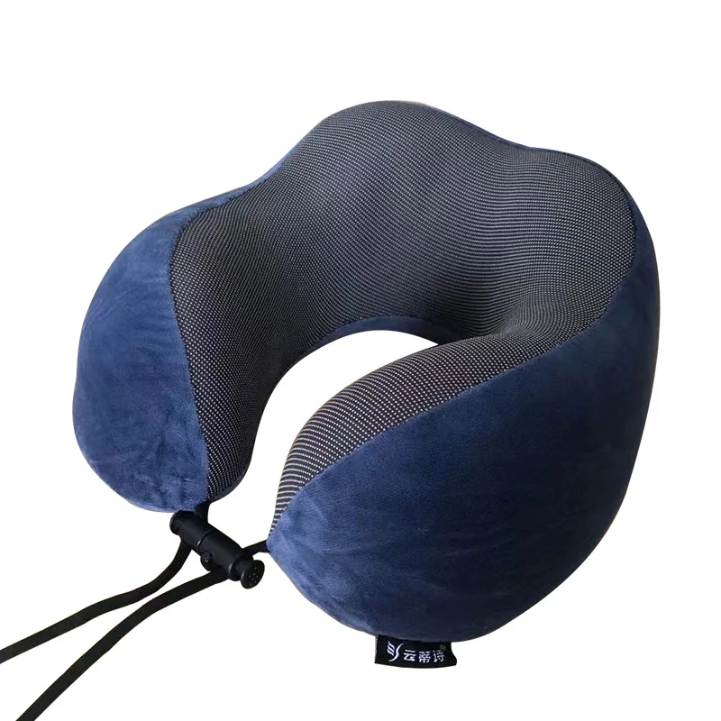 

U Shaped Memory Foam Pillow Foam Neck Pillows Soft Slow Rebound Travel Pillow Neck Cervical Healthcare Bedding Drop Shipping