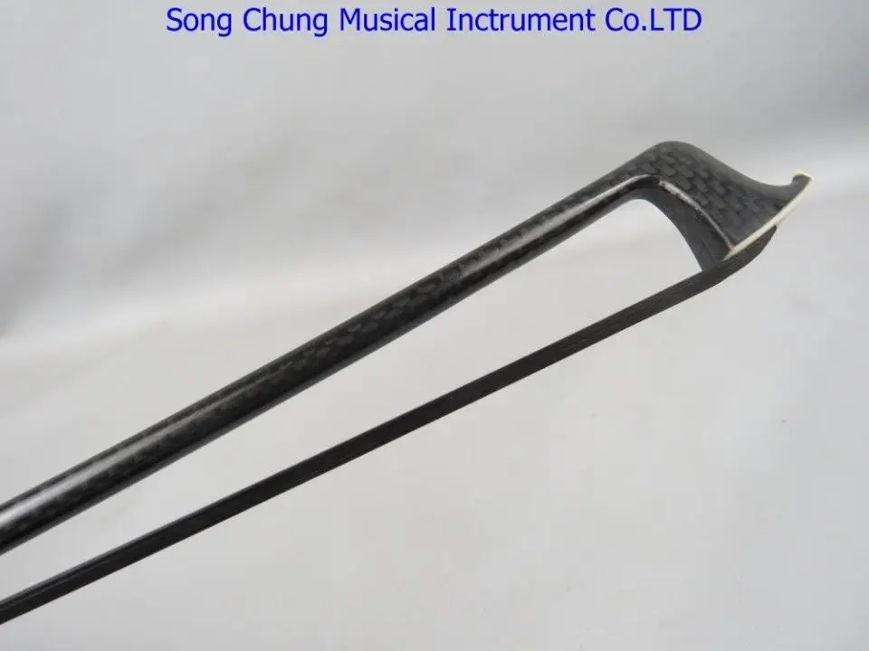 1 шт. мощный клетчатый черный конский волос # углеродное волокно альтовый бант 7974