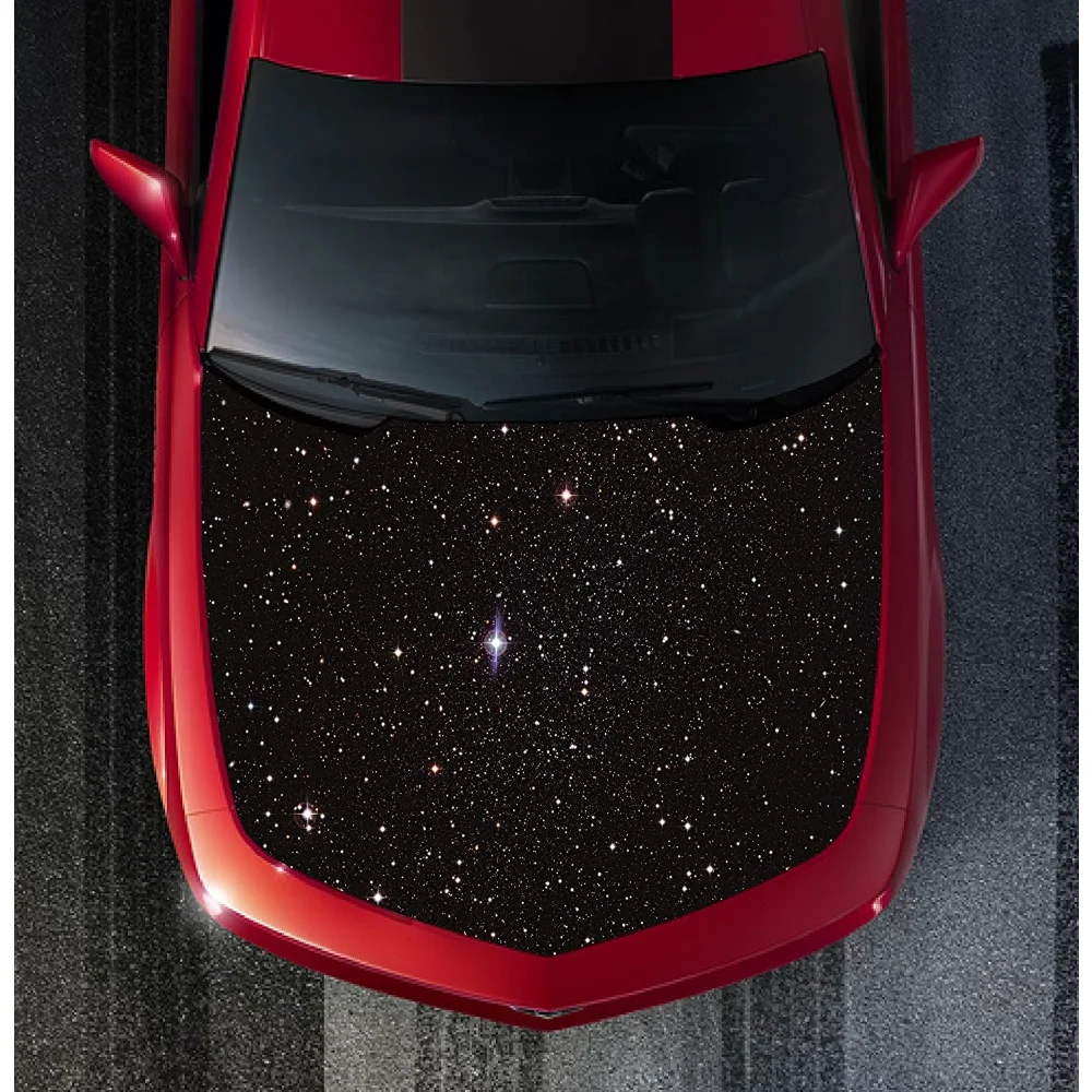 

Sign Factory H119 Galaxy - Hood WRAP - Wraps Decal Sticker Tint Vinyl Image Graphic Carbon Print Laminated Printed Fiber