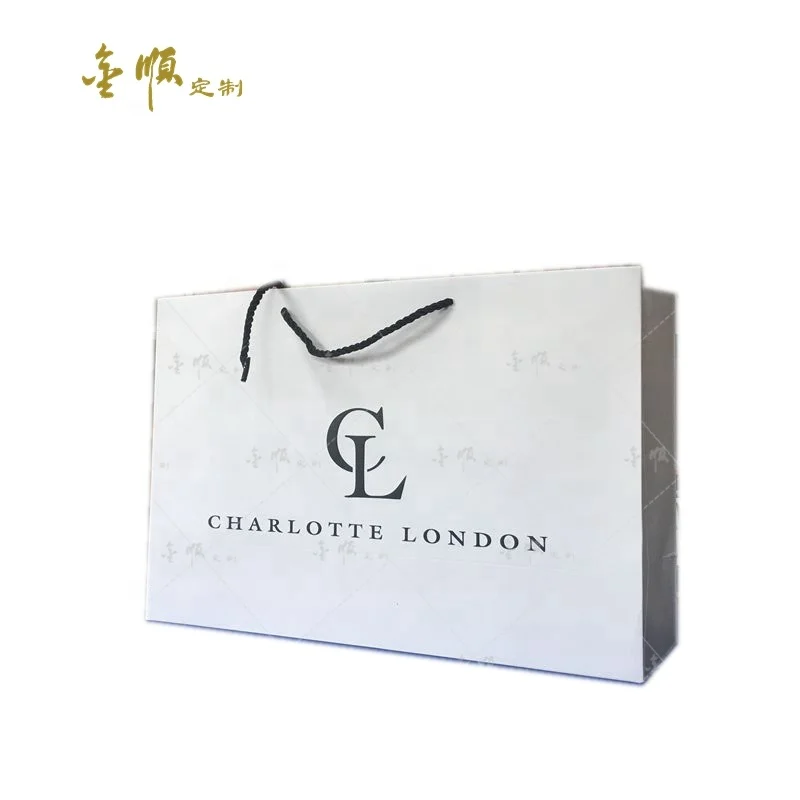 

Hot selling custom logo printing recycle gift kraft paper shopping bag