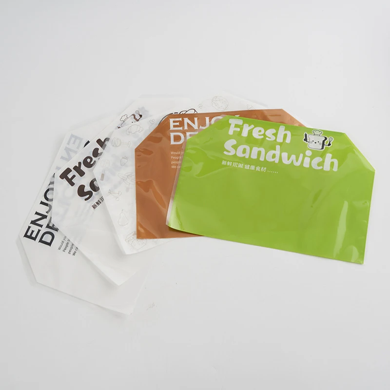 50 шт. прозрачный ПЭТ-мешок домашний сэндвич-хлеб тост гамбургские пакеты для