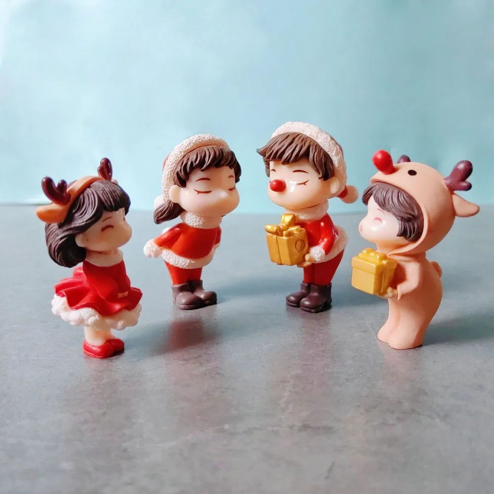 2 Упаковки Миниатюрные Бонсай Из ПВХ Микроландшафтные Фигурки Сказочный Садовый