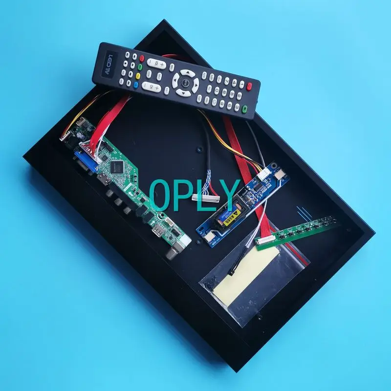 

Metal Case+Analog TV Driver Board Fit N150X7 QD15XL11 QD15XL15 DIY Kit VGA AV USB HDMI-Compatible 1024*768 15" 2CCFL 30 Pin LVDS