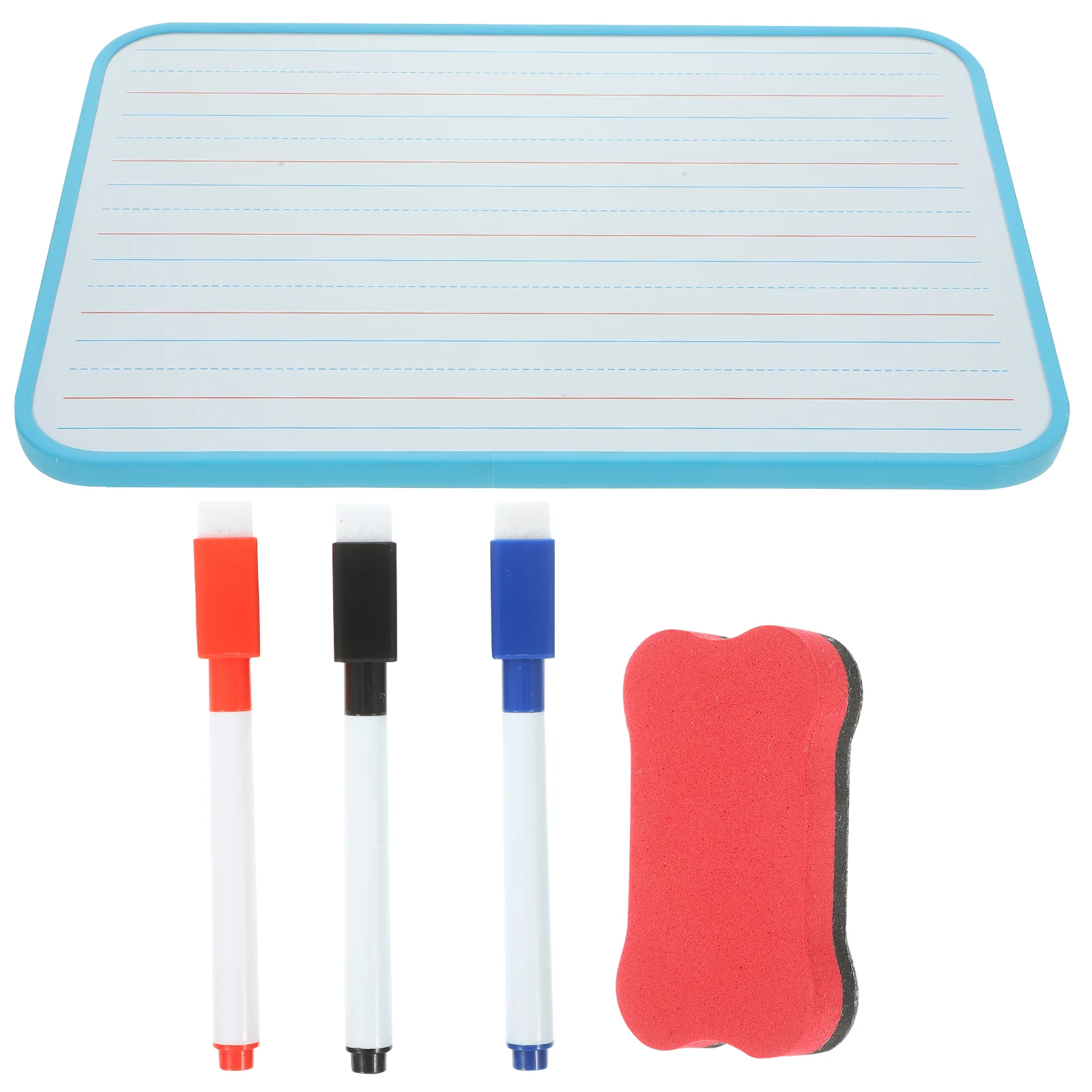 

Plastic White Plates Classroom Boards Lines Learning Dry Erase Writing Word Small