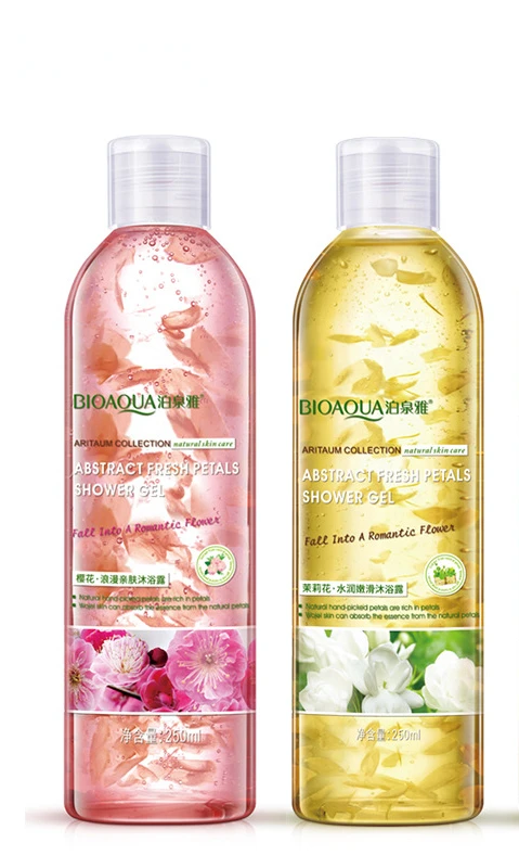 

Cherry Shower Gel Blossoms Floral Romantic Petal Body Lotion Moisturizing Lasting Osmanthus Jasmine Fragrance Soothing Skin Bath