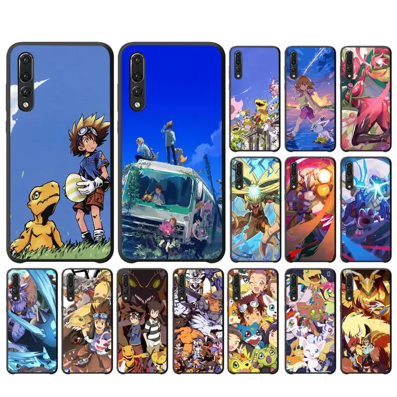 

BANDAI Digimon Phone Case for Huawei P30 40 20 10 8 9 lite pro plus Psmart2019