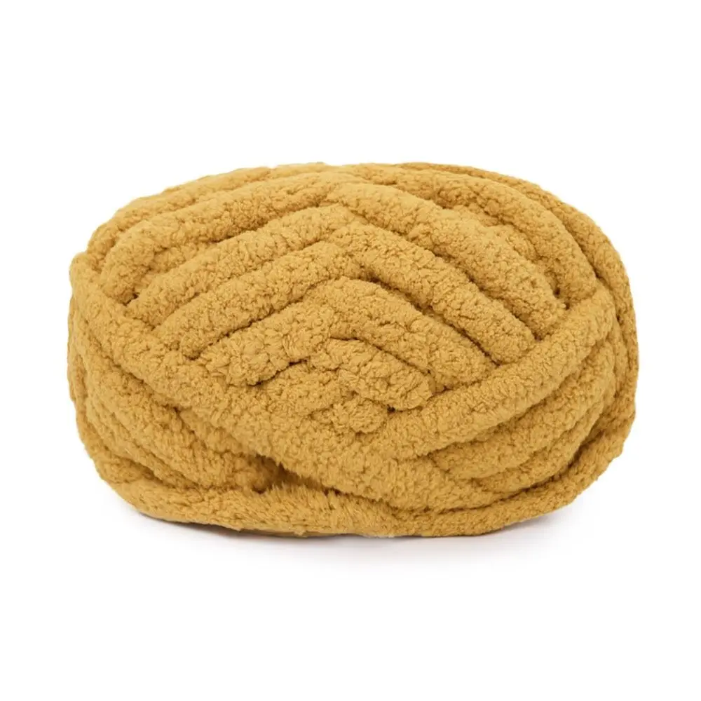 Бархатное Толстое Теплое Одеяло Ручной Вязки 226 Г/skein Giant Basket-Plaited Из Полиэстера